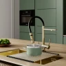 Смеситель для кухни Iddis ACEMGFFi05, рычажное управление, цвет золото матовое