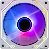 Вентилятор для корпуса Helly 4-PRO 120 мм Mirror ARGB Reverse White