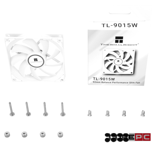 Вентилятор для корпуса Thermalright TL-9015W White (TRTL9015W)