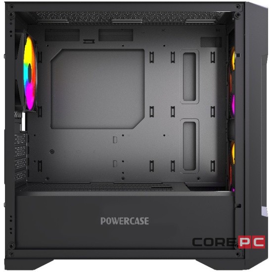 Компьютерный корпус Powercase Mistral Micro X3B ARGB Black (CMMXB-A3)