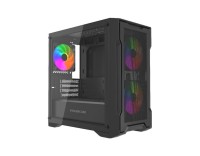 Компьютерный корпус Powercase Mistral Micro X3B ARGB Black (CMMXB-A3)