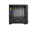 Компьютерный корпус Powercase Mistral Micro X3B ARGB Black (CMMXB-A3)