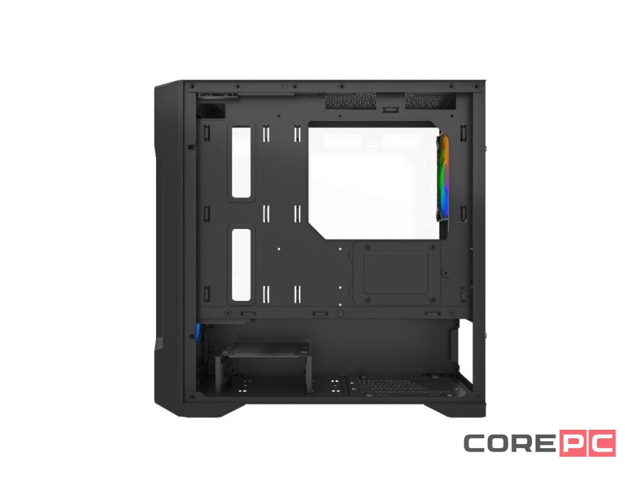 Компьютерный корпус Powercase Mistral Micro X3B ARGB Black (CMMXB-A3)