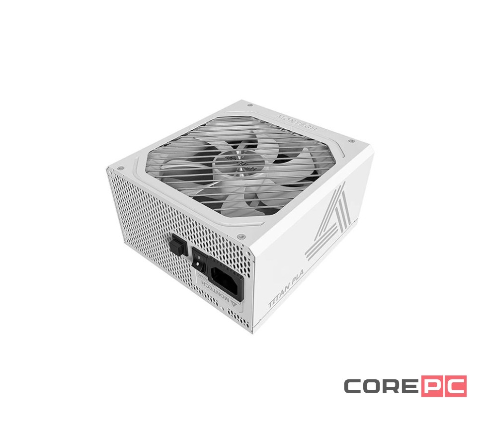 Блок питания Montech 1000W TITAN PLATINUM White (TIX0125) 16 Pin (PCIe 5.0 Connector Cable Details)
