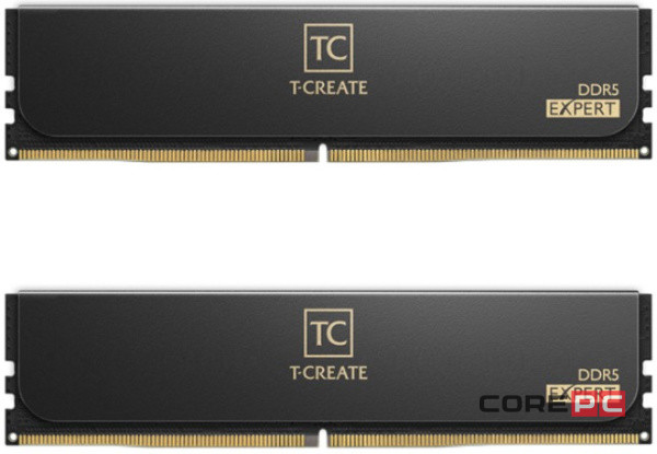 Оперативная память 128 Gb 6400 MHz Team Group T-CREATE Expert Black (CTCED5128G6400HC42CDC01)