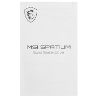 Твердотельный накопитель MSI 1000 Gb SPATIUM M480 PRO S78-440L1G0-P83