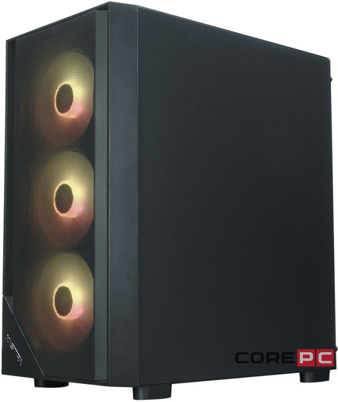 Компьютерный корпус XASTRA A401M 4ARGB-V2 TG Black (A401M-V2-4FC12A)