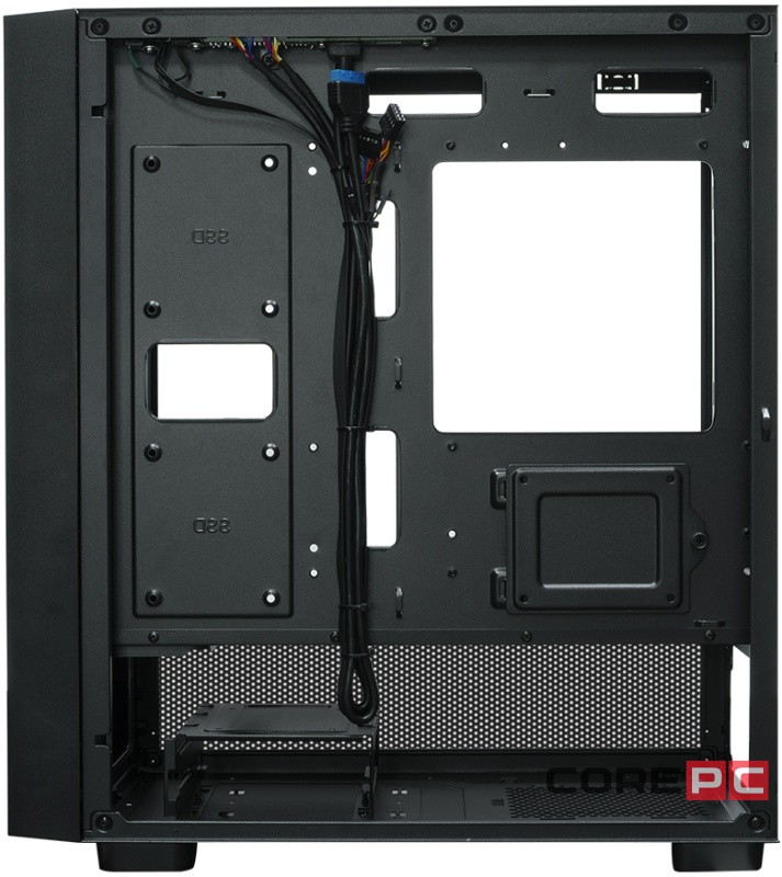 Компьютерный корпус XASTRA A401M 4ARGB-V2 TG Black (A401M-V2-4FC12A)