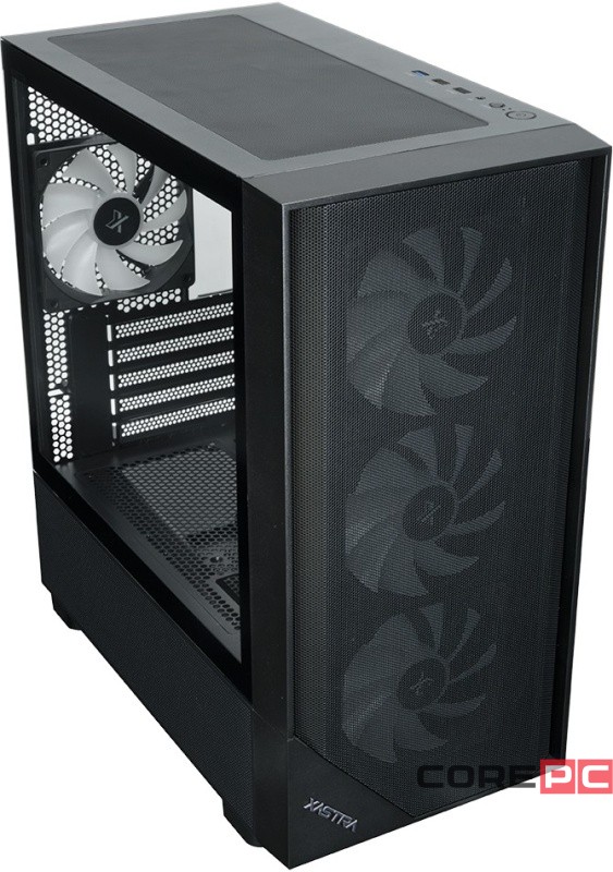 Компьютерный корпус XASTRA A401M 4ARGB-V2 TG Black (A401M-V2-4FC12A)