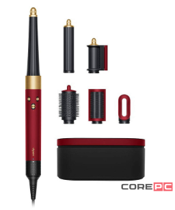Фен-стайлер Dyson Airwrap i.d. HS08 (Red Velvet/Gold) with Straight & Wavy Attachments (596927-01)