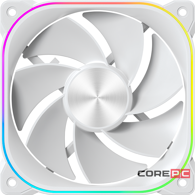 Вентилятор для корпуса XASTRA FG120W ARGB reverse White (FG120-1WA-SRX)