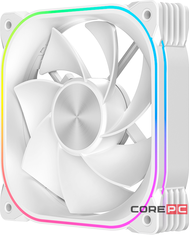 Вентилятор для корпуса XASTRA FG120W ARGB reverse White (FG120-1WA-SRX)