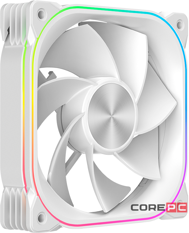 Вентилятор для корпуса XASTRA FG120W ARGB reverse White (FG120-1WA-SRX)