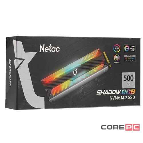 Твердотельный накопитель NETAC 500 Gb NT01NV3000RGB-500-E4X