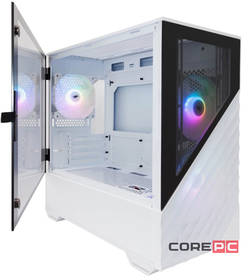 Компьютерный корпус 1STPLAYER DK D7 ARGB White (D7-WH-3F7-W)