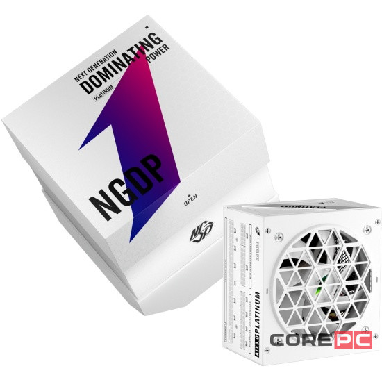 Блок питания 1STPLAYER 1000W NGDP Platinum White (HA-1000BA3-WH) 16 Pin (PCIe 5.0 Connector Cable Details)