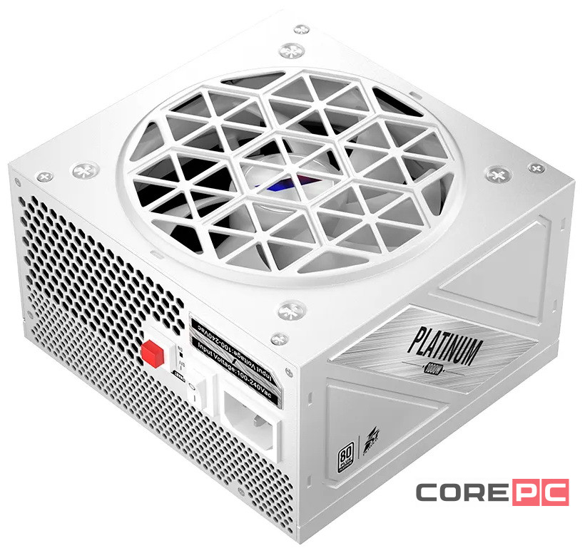 Блок питания 1STPLAYER 1000W NGDP Platinum White (HA-1000BA3-WH) 16 Pin (PCIe 5.0 Connector Cable Details)