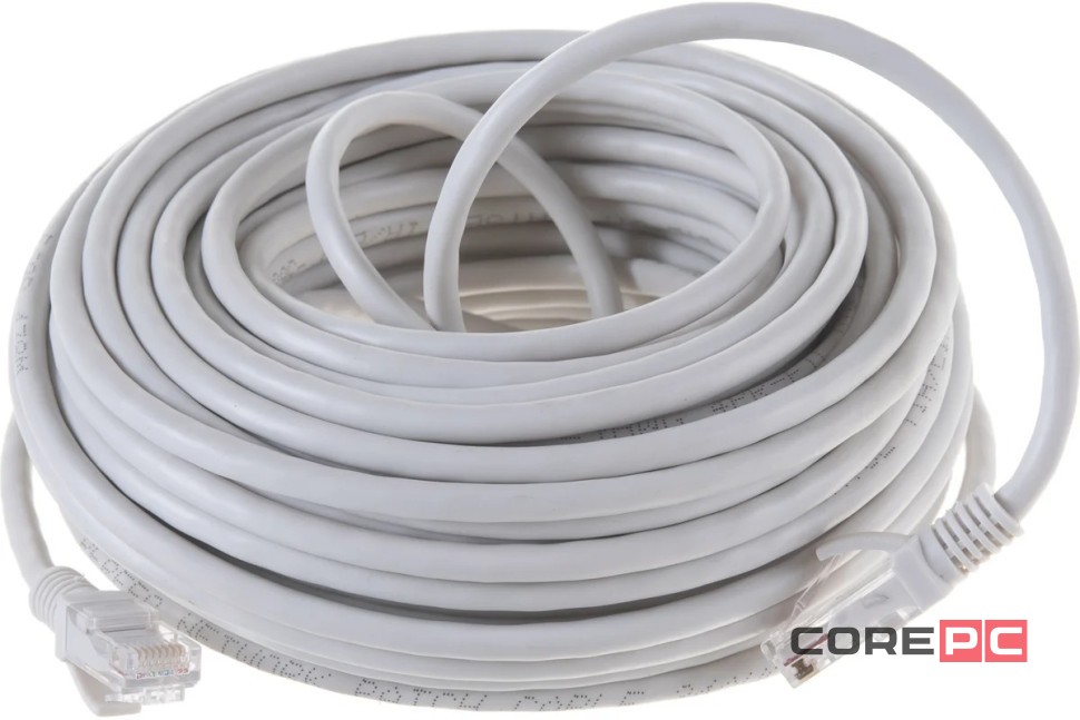 Патчкорд Perfeo (P6009) UTP кат.5е RJ45-RJ45 20м