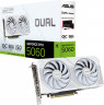 Видеокарта ASUS (DUAL-RTX5060-O8G-WHITE) GeForce RTX 5060 8GB DUAL WHITE OC 90YV0N15-M0NA00)