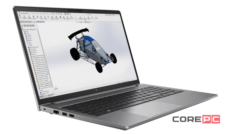 Ноутбук HP ZBook Power G10 (i7-13700H/32GB/1024GB SSD/15.6"/1920x1080/NVIDIA RTX 2000/Windows 11 Pro) Черный