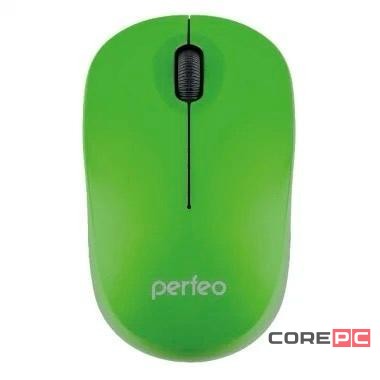 Мышь беспроводная Perfeo Sky USB/DPI 1200/3 кнопки/1AA зеленая