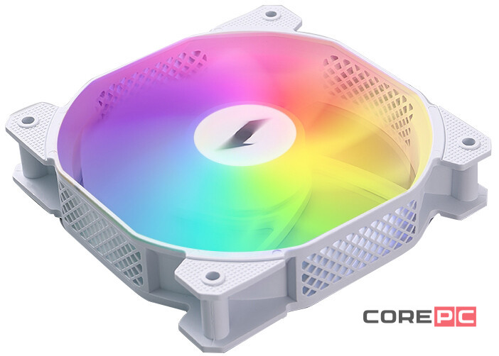 Вентилятор для корпуса 1STPLAYER F1R Reverse FRGB White (F1R-WH-3P)