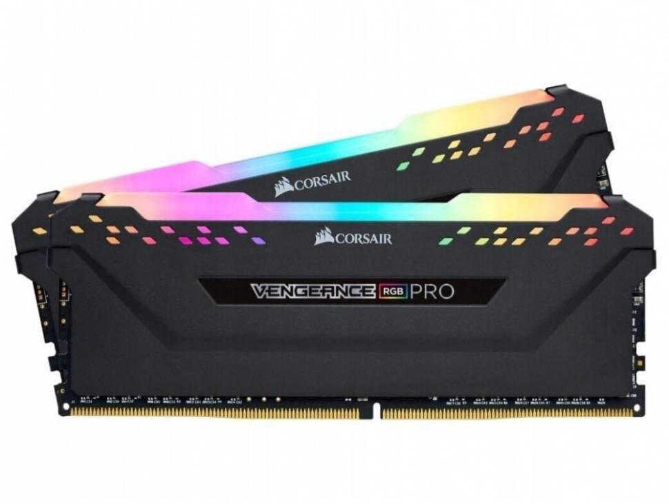 Оперативная память 32 Gb 3600 MHz Corsair VENGEANCE RGB PRO SL (CMH32GX4M2D3600C18)
