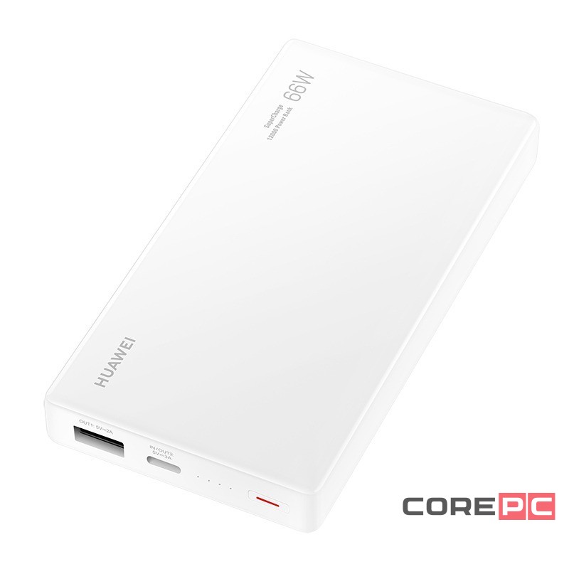 Powerbank Huawei P0001 12000mAh 1USB/1C 6A 66W белый