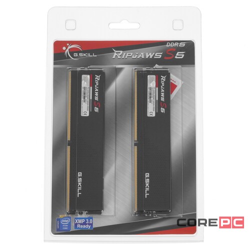 Оперативная память 32 Gb 5200 MHz G.Skill RIPJAWS S5 Black (F5-5200J3636C16GX2-RS5K)