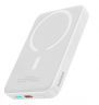 Powerbank с беспроводной зарядкой Baseus Magnetic Mini Air Slim 10000mAh 20W (P10059001223-00) белый