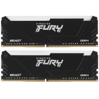 Оперативная память 32 Gb 3200 MHz Kingston FURY Beast RGB Black (KF432C16BB2AK2/32)