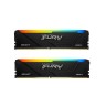 Оперативная память 32 Gb 3200 MHz Kingston FURY Beast RGB Black (KF432C16BB2AK2/32)