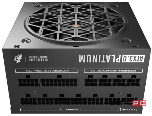 Блок питания 1STPLAYER 1300W NGDP Platinum Black (HA-1300BA3-BK) 16 Pin (PCIe 5.0 Connector Cable Details)