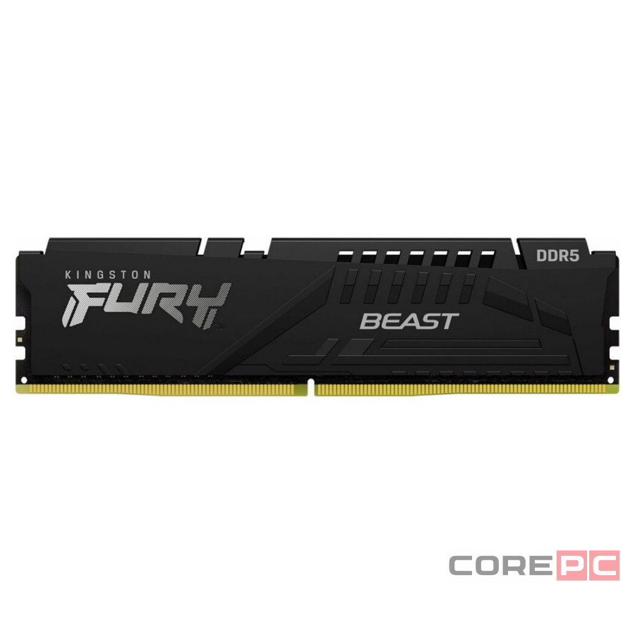 Оперативная память 16 Gb 6400 MHz Kingston FURY Beast Black (KF564C32BBE-16)