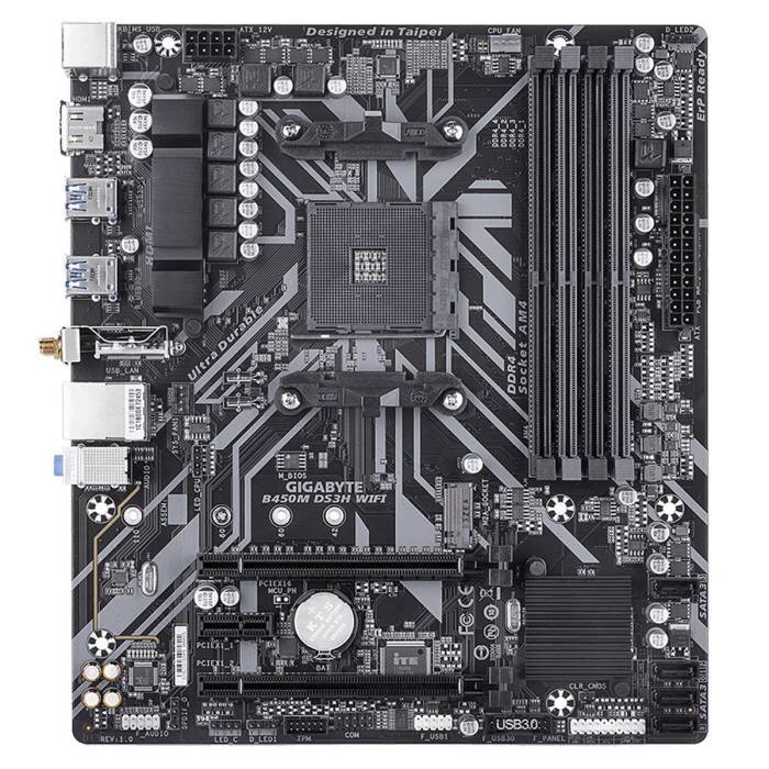 Материнская плата Gigabyte B450M DS3H WIFI