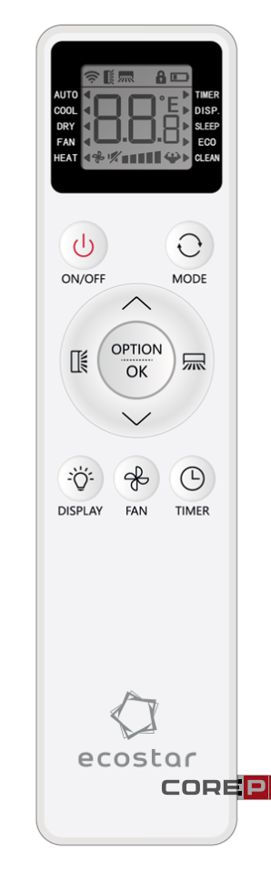 Наружный блок мульти-сплит системы серии RAY MULTI DC EU Inverter 2023 KVS-2FM18ST/OUT