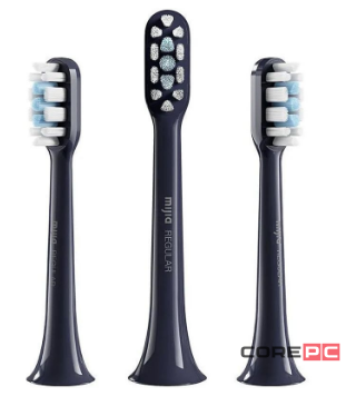Сменные насадки для зубной щетки Xiaomi MiJia Standart T301/T302 (3шт) MBS303 синие
