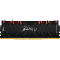 Оперативная память 8 Gb 4000 MHz Kingston FURY  Renegade RGB XMP Black (KF440C19RBA/8)