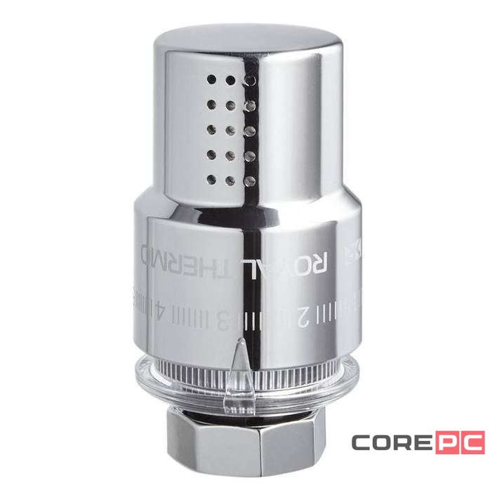 Термоголовка жидкостная Royal Thermo Design М30х1,5 (хром) RTO 07.0010