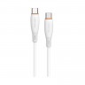 Сетевое зар. устр. Keephone Thomas KP-EB010 2C 45W Gan с кабелем Type-C на Type-C белое
