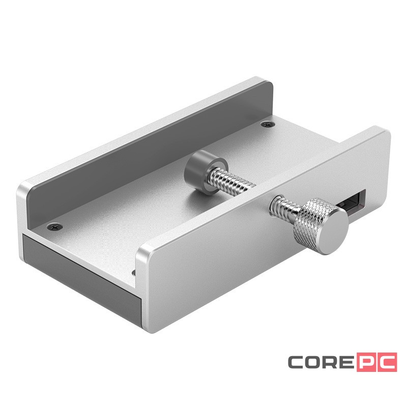 USB-хаб Orico MH2AC 2xUSB3.0/SD серебристый