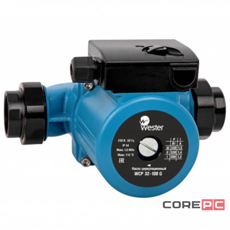 Насос Wester WCP 32-100G (с гайками)