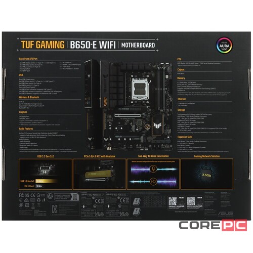 Материнская плата ASUS TUF GAMING B650-E WIFI (90MB1GT0-M0EAY0)