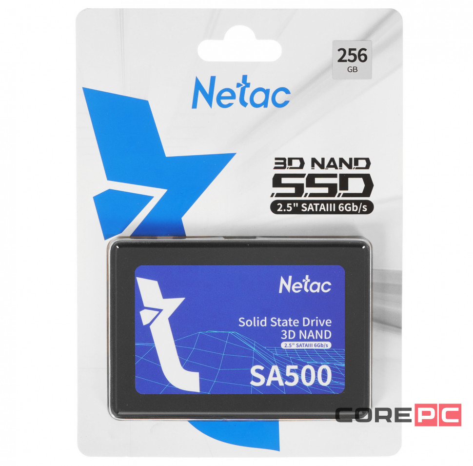Твердотельный накопитель NETAC 256 Gb (NT01SA500-256-S3X)