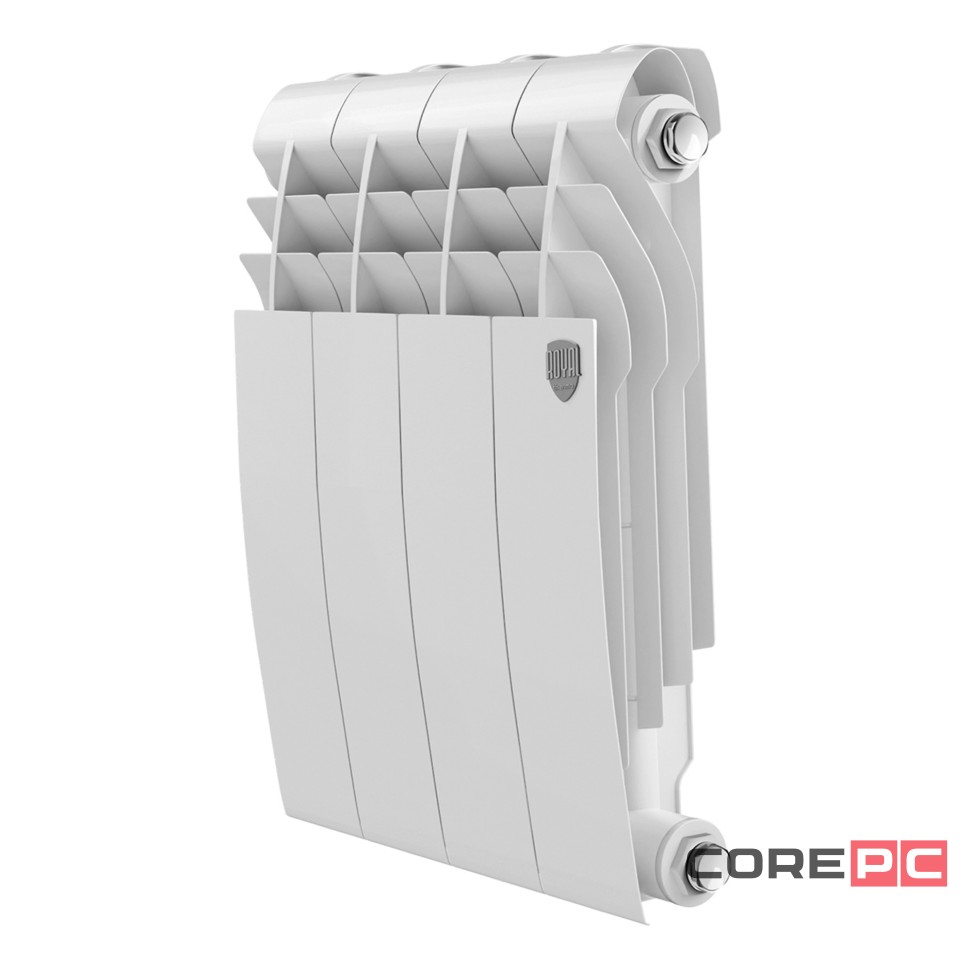 Радиатор биметаллический Royal Thermo BILINER B 350 Белый - 4 секц.