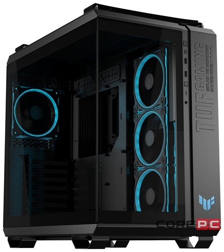 Компьютерный корпус ASUS TUF GAMING GT502 HORIZON TG ARGB Black (90DC0090-B19020)