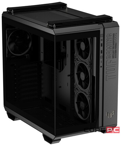 Компьютерный корпус ASUS TUF GAMING GT502 HORIZON TG ARGB Black (90DC0090-B19020)