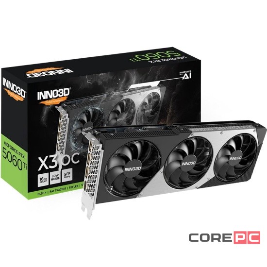 Видеокарта INNO3D (N506T3-16D7X-191073L) GeForce RTX 5060 Ti 16GB ХЗ ОС
