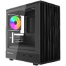 Компьютерный корпус Powercase Mistral Micro C4B ARGB Black (CMMCB-A4)