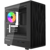 Компьютерный корпус Powercase Mistral Micro C4B ARGB Black (CMMCB-A4)
